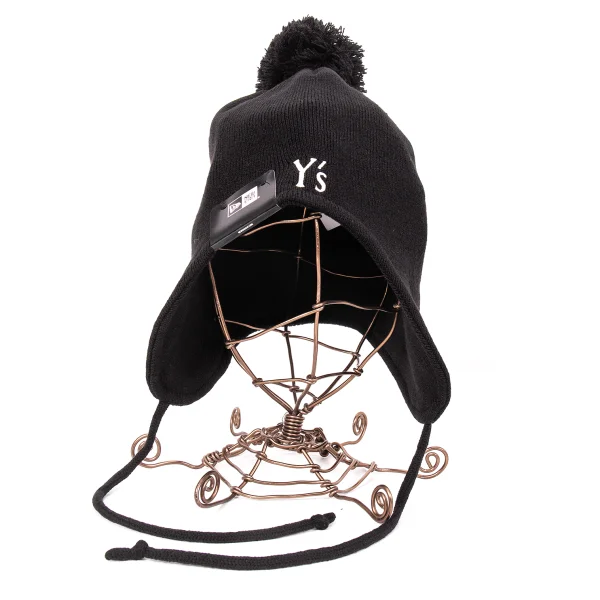 Y's×NEW ERA Logo Embroidery Ear Knit Cap K-169222_002