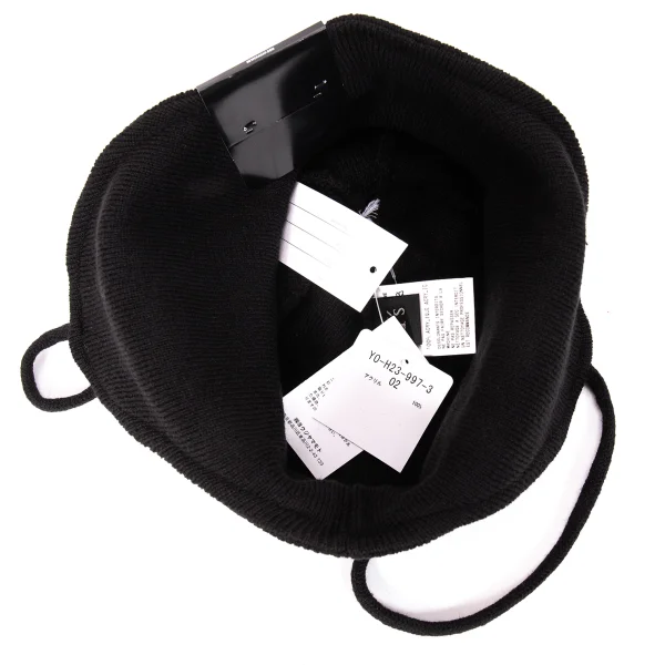 Y's×NEW ERA Logo Embroidery Ear Knit Cap K-169222_009