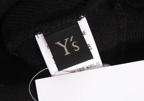 Y's×NEW ERA Logo Embroidery Ear Knit Cap K-169222_012