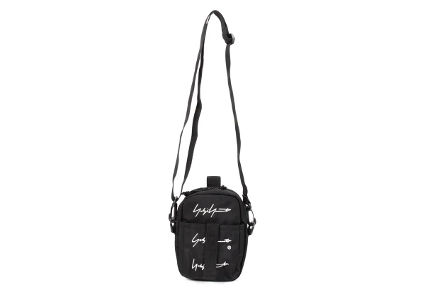 Yohji Yamamoto POUR HOMME x NEW ERA Logo Embroidery Shoulder Mini Bag K-169224_002