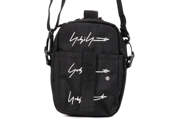Yohji Yamamoto POUR HOMME x NEW ERA Logo Embroidery Shoulder Mini Bag K-169224_003