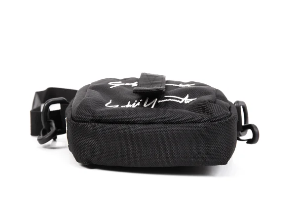 Yohji Yamamoto POUR HOMME x NEW ERA Logo Embroidery Shoulder Mini Bag K-169224_006