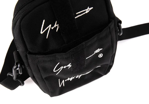 Yohji Yamamoto POUR HOMME x NEW ERA Logo Embroidery Shoulder Mini Bag K-169224_007