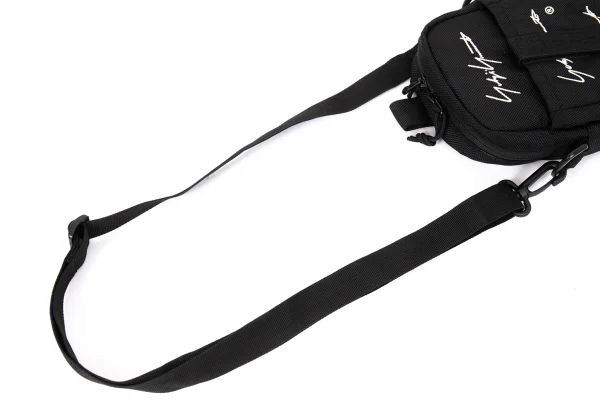 Yohji Yamamoto POUR HOMME x NEW ERA Logo Embroidery Shoulder Mini Bag K-169224_010