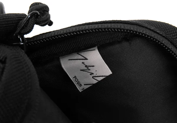 Yohji Yamamoto POUR HOMME x NEW ERA Logo Embroidery Shoulder Mini Bag K-169224_013