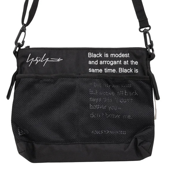 Yohji Yamamoto POUR HOMME x NEW ERA Poem Printed Messenger Bag K-169225_003