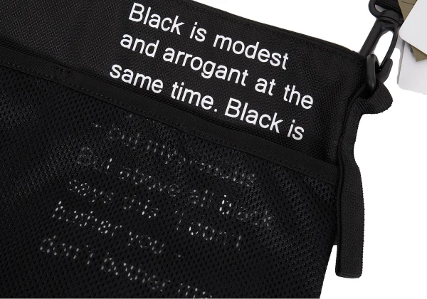 Yohji Yamamoto POUR HOMME x NEW ERA Poem Printed Messenger Bag K-169225_008