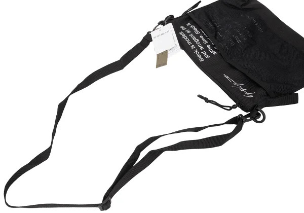 Yohji Yamamoto POUR HOMME x NEW ERA Poem Printed Messenger Bag K-169225_011