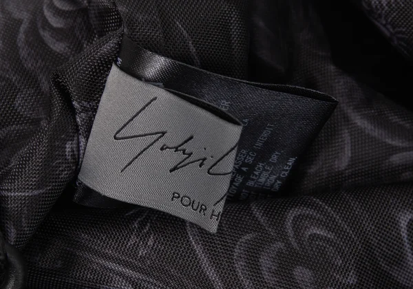 Yohji Yamamoto POUR HOMME x NEW ERA Poem Printed Messenger Bag K-169225_019