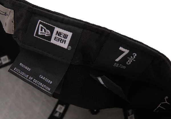 Yohji Yamamoto POUR HOMME×NEW ERA Logo Embroidery Wool Cap K-169226_013