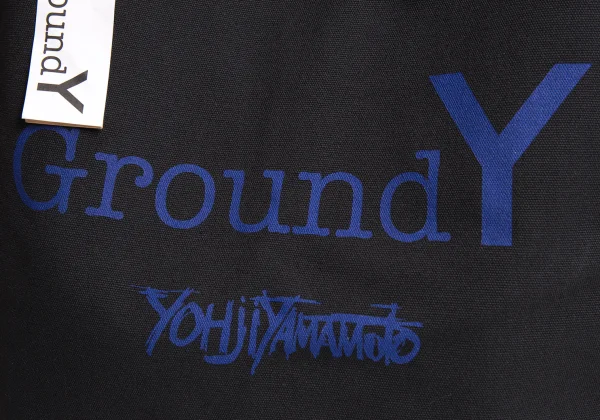 Ground Y Logo Printed Tote Bag K-169228_003