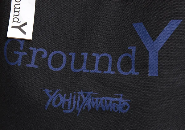 Ground Y Logo Printed Tote Bag K-169229_003