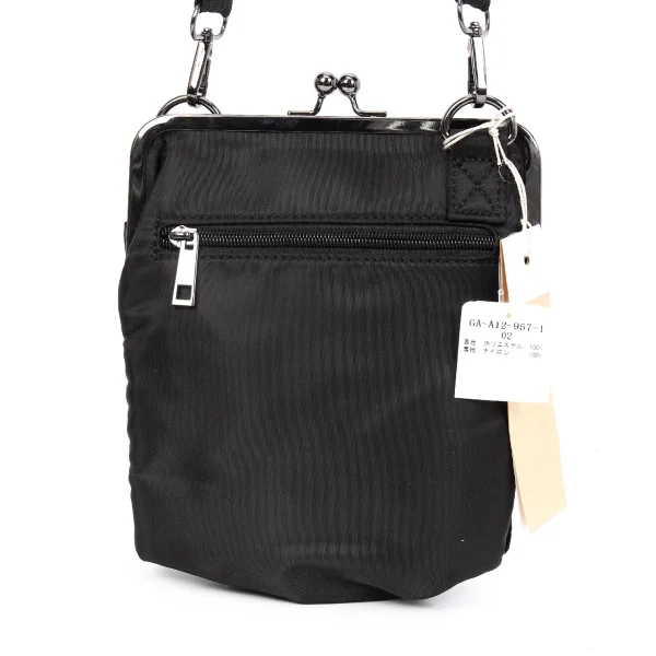 Ground Y Poly Double Pocket Shoulder Purse K-169231_005