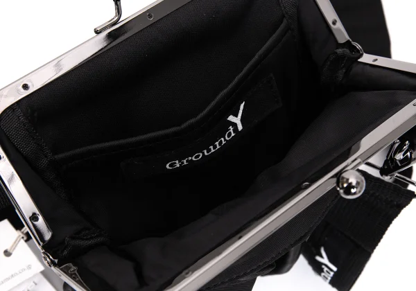 Ground Y Poly Double Pocket Shoulder Purse K-169231_013