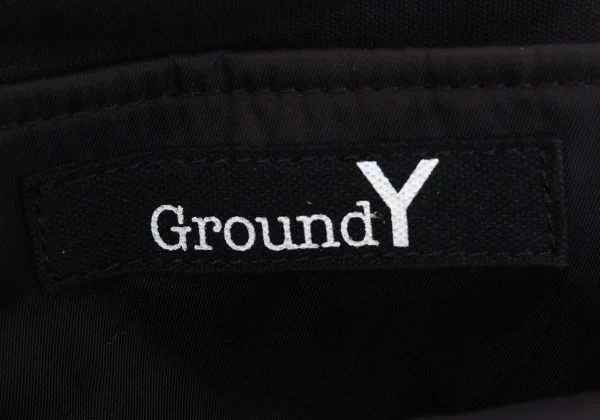 Ground Y Poly Double Pocket Shoulder Purse K-169231_016