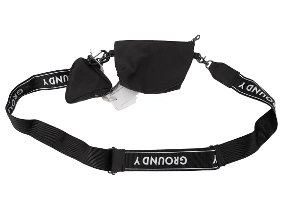 Ground Y Logo Shoulder Coin Case & Mini Pouch K-169232_005