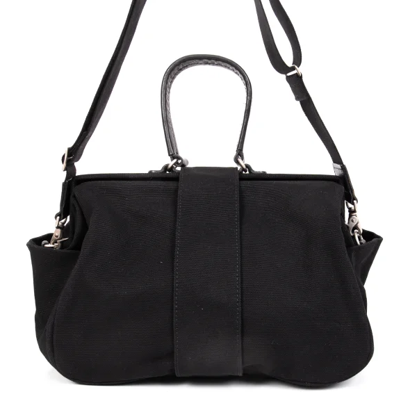 Yohji Yamamoto FEMME Canvas Frame Bag K-169235_003