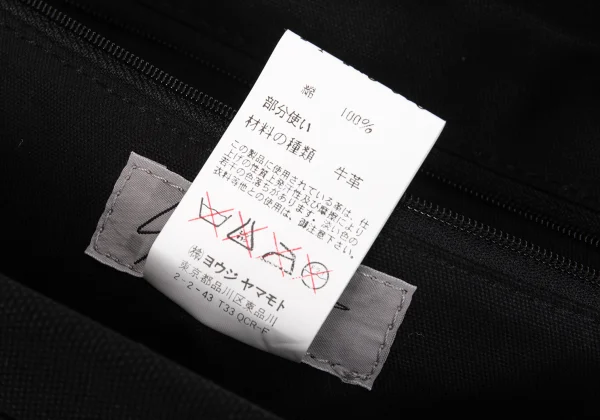 Yohji Yamamoto FEMME Canvas Frame Bag K-169235_017