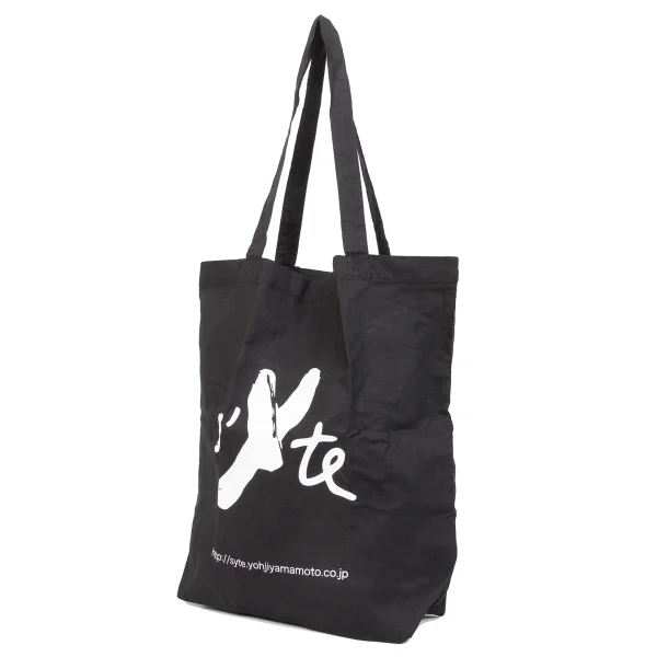 s'yte Logo Printed Tote Bag Black  K-169236_001