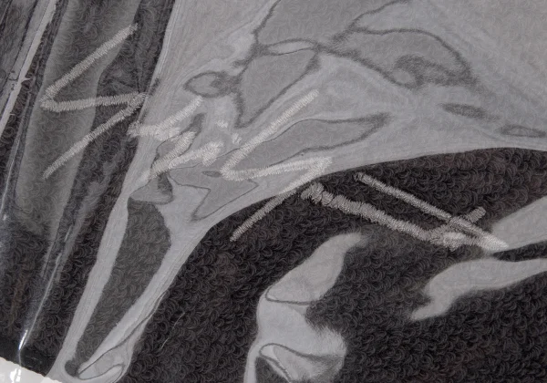 Yohji Yamamoto Logo Embroidery Hand Towels K-169237_003