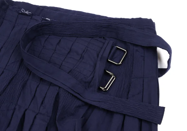 Y's Dot Shirring Woven Wrap Skirt K-169238_005