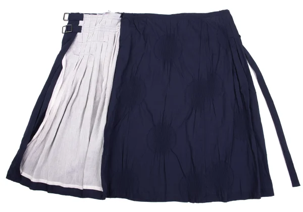 Y's Dot Shirring Woven Wrap Skirt K-169238_006