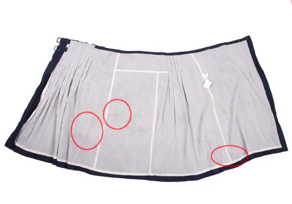 Y's Dot Shirring Woven Wrap Skirt K-169238_008