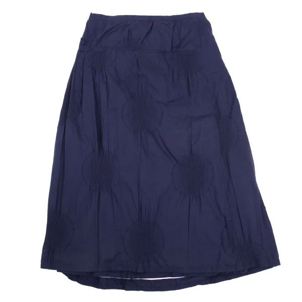 Y's Dot Shirring Woven Wrap Skirt K-169238_013