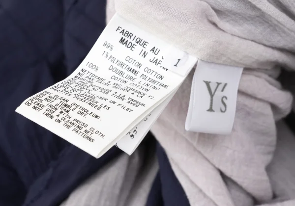 Y's Dot Shirring Woven Wrap Skirt K-169238_016