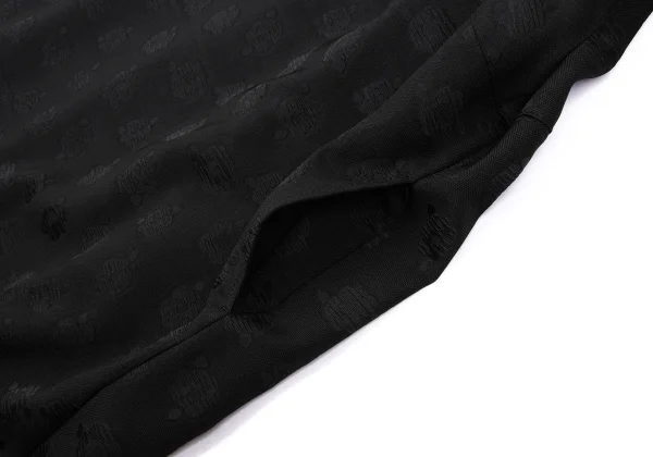 tricot COMME des GARCONS Flower Jacquard Back Button Round-collar Dress K-169239_008