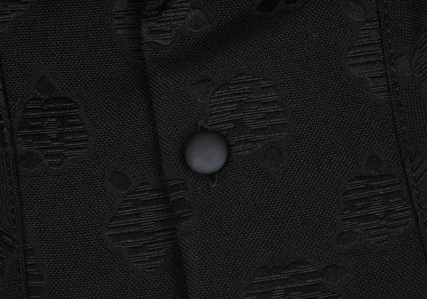 tricot COMME des GARCONS Flower Jacquard Back Button Round-collar Dress K-169239_011