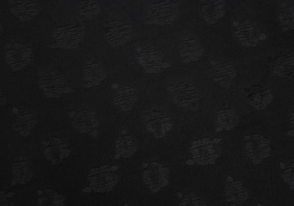 tricot COMME des GARCONS Flower Jacquard Back Button Round-collar Dress K-169239_014