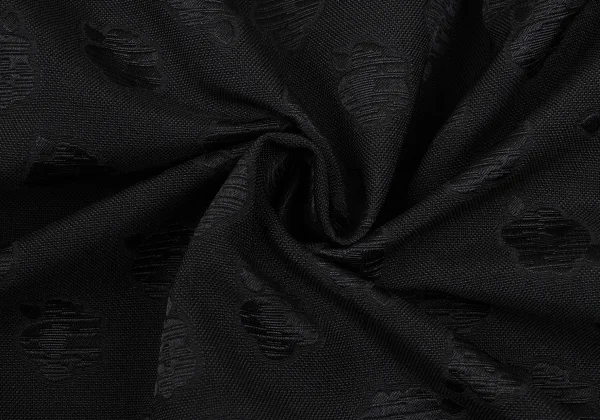 tricot COMME des GARCONS Flower Jacquard Back Button Round-collar Dress K-169239_015