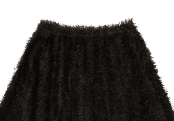 PLEATS PLEASE Bicolor Shaggy Skirt K-169241_004