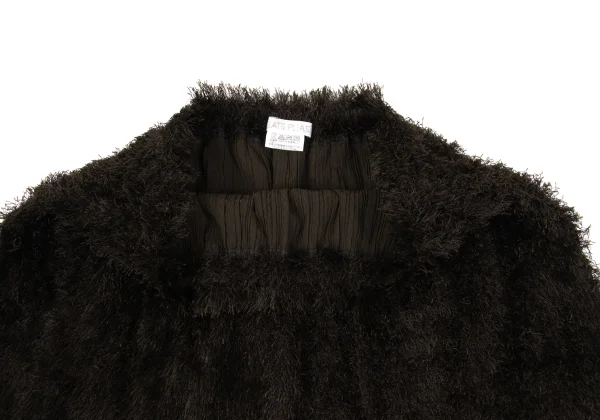 PLEATS PLEASE Bicolor Shaggy Skirt K-169241_005