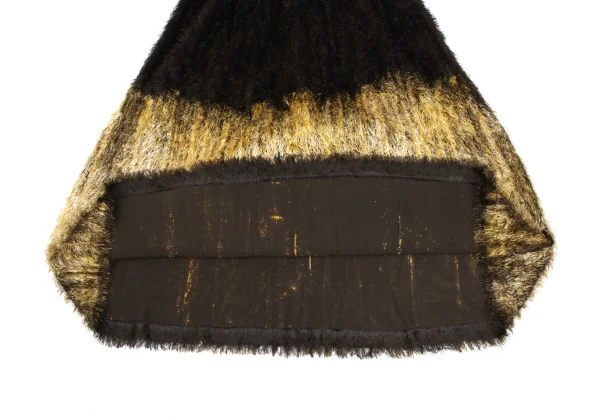 PLEATS PLEASE Bicolor Shaggy Skirt K-169241_008