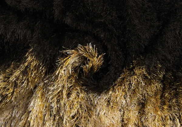 PLEATS PLEASE Bicolor Shaggy Skirt K-169241_010