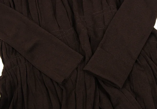 Jean Paul GAULTIER FEMME Wool Blend Stitch Turtleneck Knit Dress K-169244_010