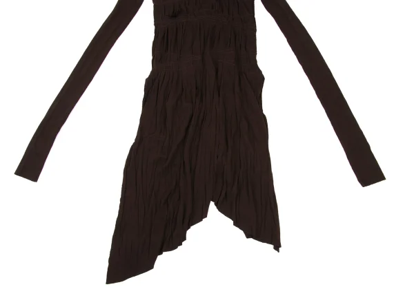 Jean Paul GAULTIER FEMME Wool Blend Stitch Turtleneck Knit Dress K-169244_011