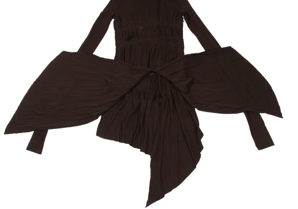 Jean Paul GAULTIER FEMME Wool Blend Stitch Turtleneck Knit Dress K-169244_012