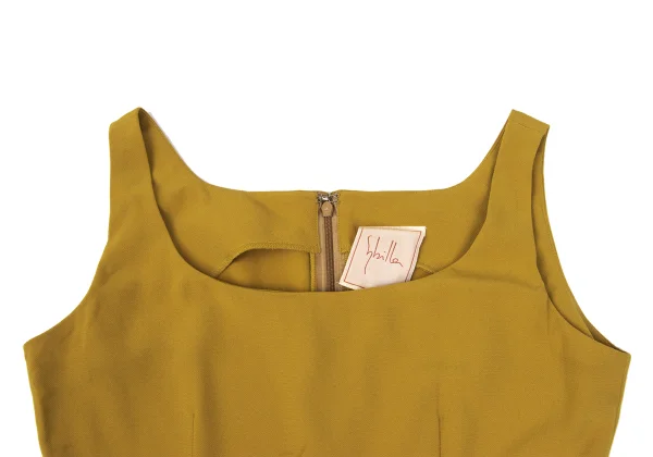 Sybilla Round Hem Sleeveless Overalls K-169246_005