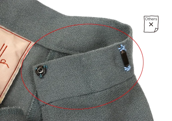 Sybilla Linen Rayon Tuck Skirt K-169248_005