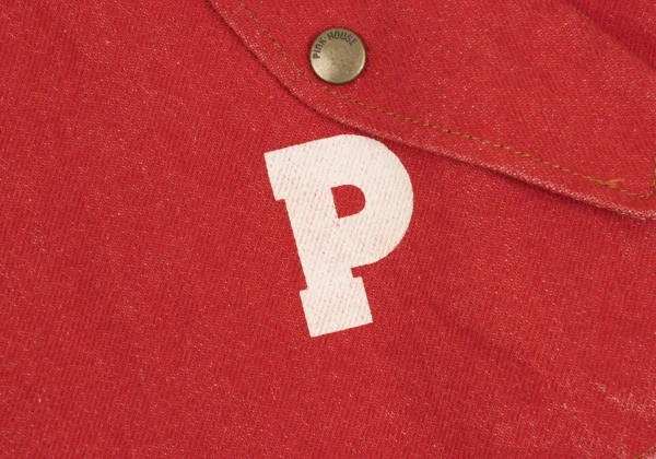 PINK HOUSE Cotton Patch Design Back Panel Denim Vest K-169250_009