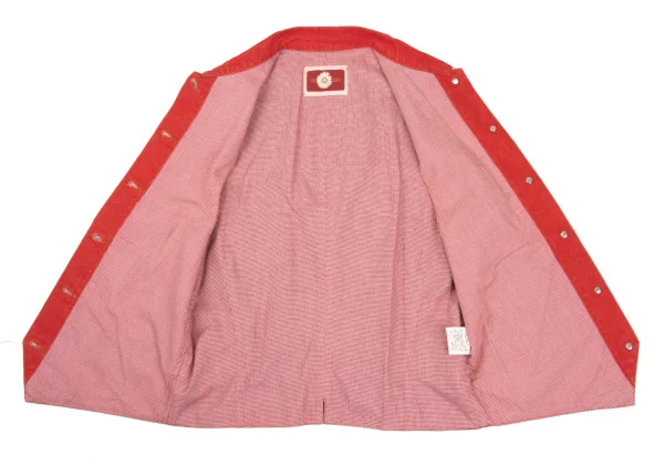 PINK HOUSE Cotton Patch Design Back Panel Denim Vest K-169250_011