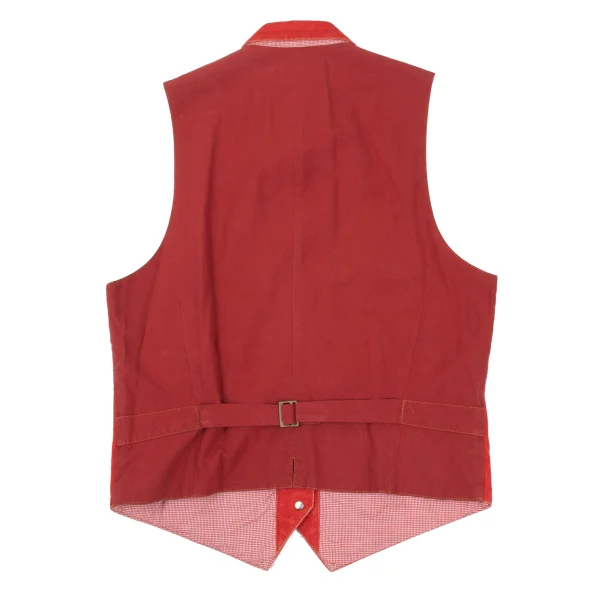 PINK HOUSE Cotton Patch Design Back Panel Denim Vest K-169250_012