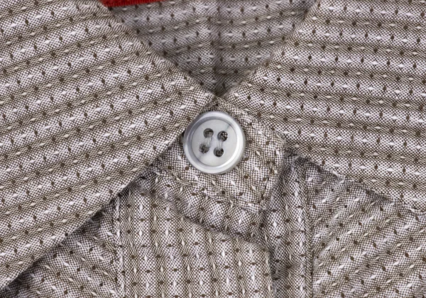 KENZO Cotton Zigzag Design Printed Long-sleeved Shirt K-169252_006