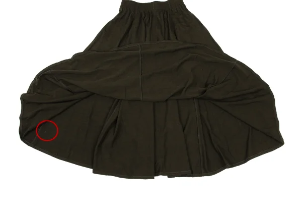 KENZO Wool A-line Skirt K-169254_006