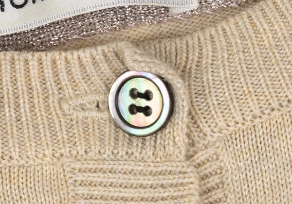 TSUMORI CHISATO Sequin Embroidered Knit Cardigan K-169261_004