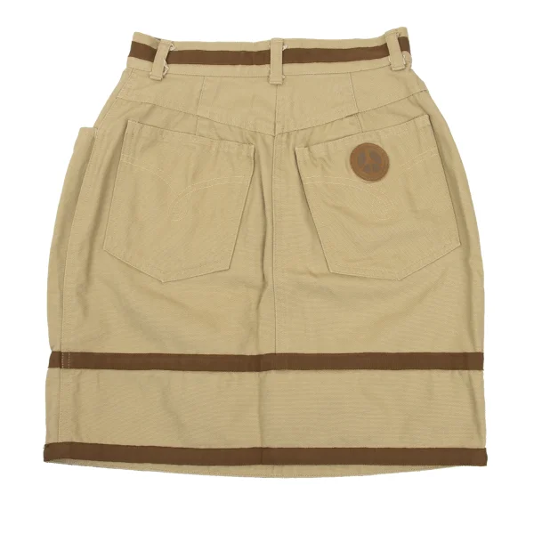 MOSCHINO JEANS Duck Taped Mini Skirt K-169262_010