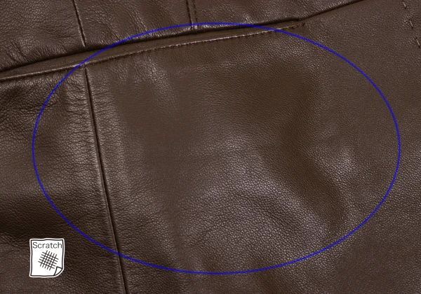 Paul Stuart Striped Lining Leather Jacket K-169263_013